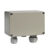 Junction box fig. 1241X aluminum IP66 1x PG16 1x PG11 with de-aeration